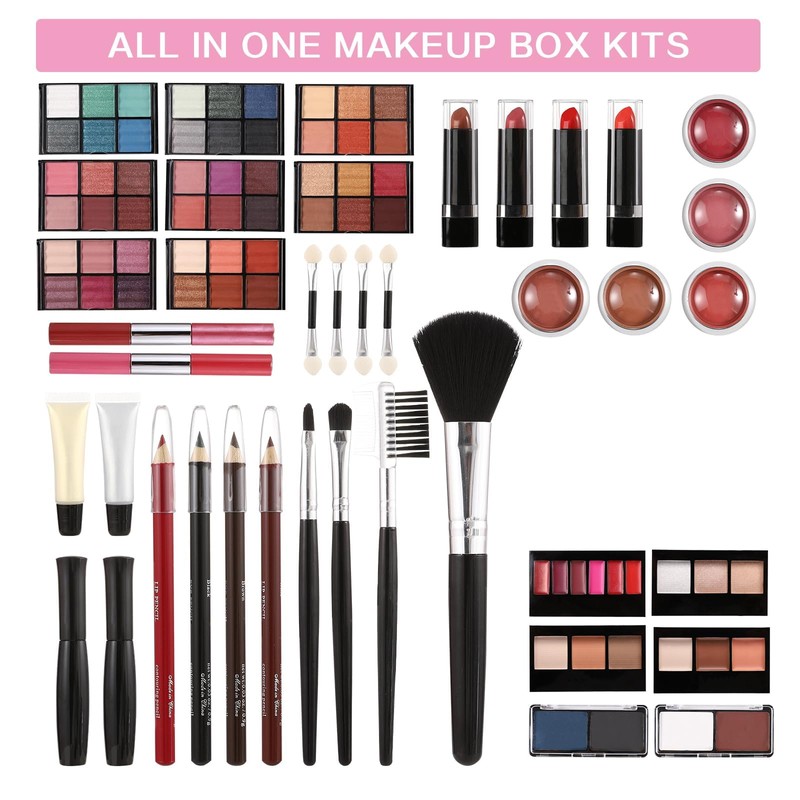 Hegafoo All in One Makeup Kit for Teens, 106 Pcs