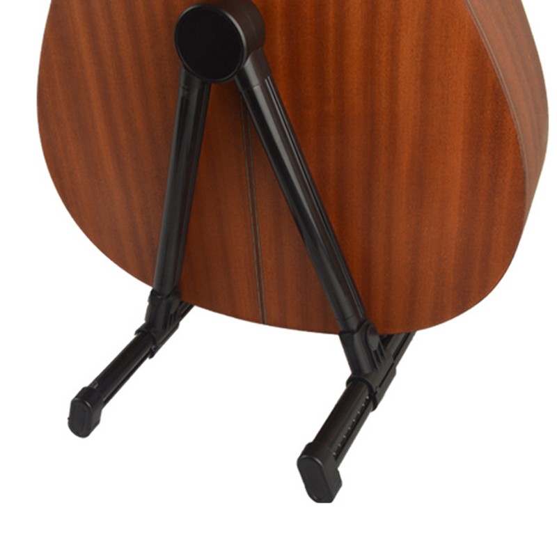 Foldable A Frame Guitar Stand Stable Aluminium Alloy ABS Folk