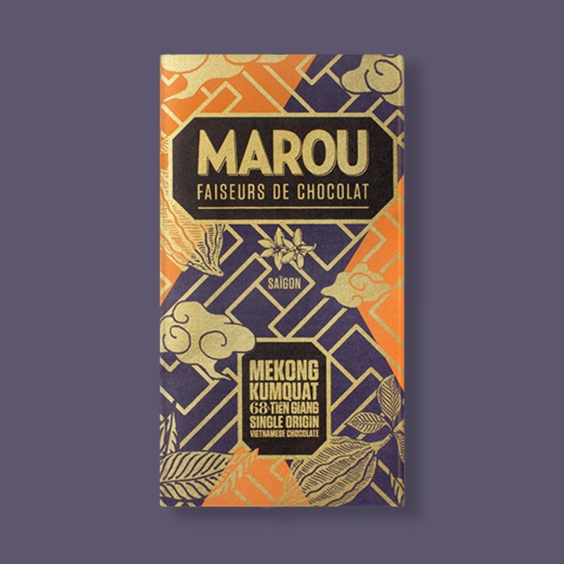Marou Origin Plus Tien Giang Mekong Kumquat 68% Cacao Dark