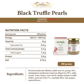 Tartuflanghe Porcini Mushroom and Truffle Sauce. 180g 6.35oz