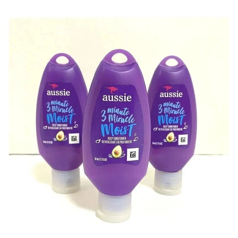 Aussie 3 Minute Miracle Moist Deep Conditioner 1.7 oz Travel