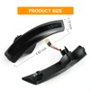 NEIFILES LED Side Mirror Turn Signal Light Compatible with Ford