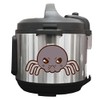 Menacingly Cute Dark Grey Spider - 7 inch Vinyl Decals