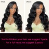 Lashey Body Wave Clip in Hair Extensions for Black Women,