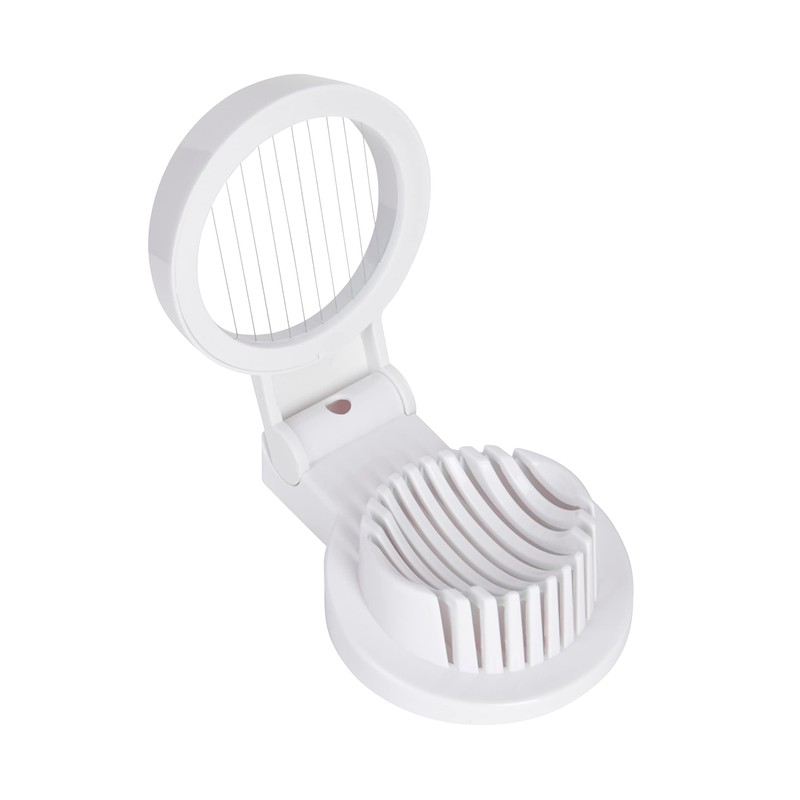 KitchenCraft Egg Slicer, Multifunctional Egg Cutter, Plastic with Stainless Steel