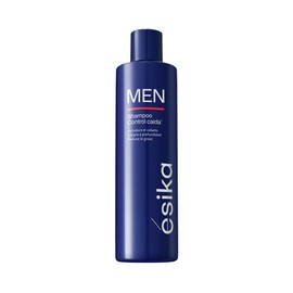 ésika  Shampoo Control Caída MEN 300 ml  3 en 1 con Mentol, Fortalece el Cabello, Limpieza Profunda y Frescura 48H  Uso Diario Hombre                 