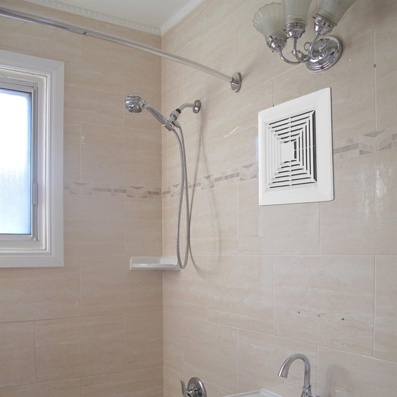 Mipcase Bathroom Ceiling Fan Grille Cover Replacement Vent for Square