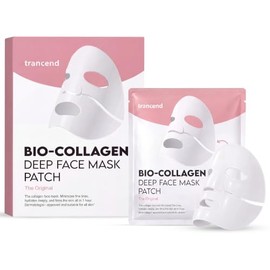 Trancend Mascarilla Coreana De Colágeno, Profundo Bio-Colágeno Cuidado De La Piel Mascarillas Hidratantes Para La Piel Mascarilla De Hidrogel De