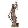 Veronese Justitia Goddess of Justice Bronzed Figurine 21 cm Bronzed