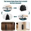 Blackout Tent for Pack N Play: Portable Baby Sleep Pod
