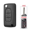 3 Buttons CE0536 Car Key Fob with Pin Key Blade