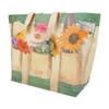 Caspari Garden Large Tote Gift Bags - 4 Gift Bag