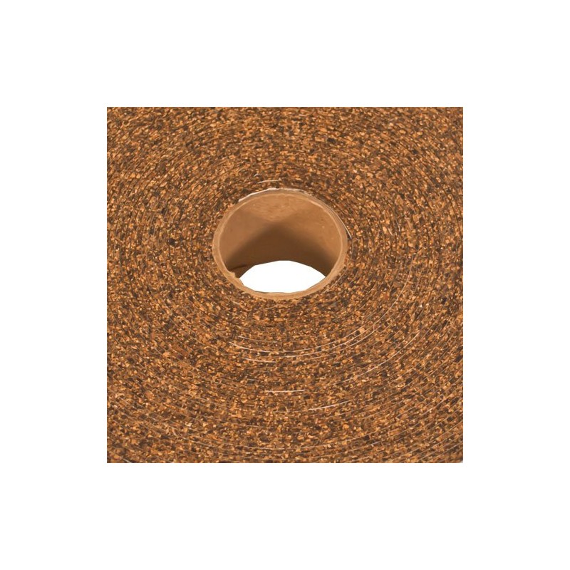 Cork And Rubber Stripping With Adhesive - 1/8" Thick X