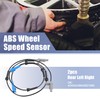QUARKZMAN 2 Pieces Rear Left Right ABS Sensor Wheel Speed