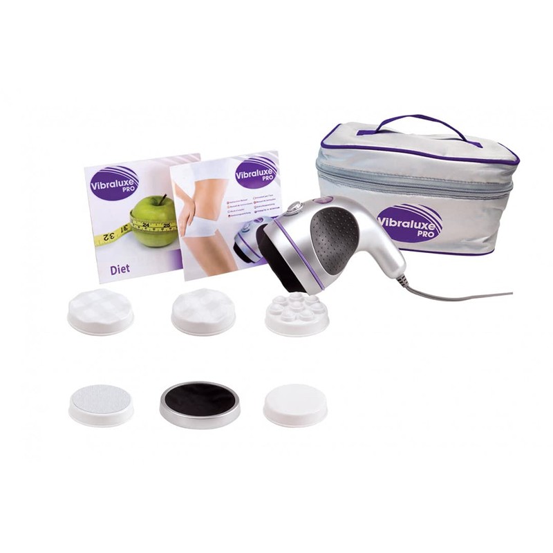 Venteo BODI03R Universal Silver/Purple Massager (Silver/Purple)