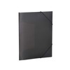 HERMA 19501 Portfolio Folder DIN A4 Translucent Black, Sturdy Plastic,