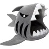 Marshall Pet Ferret Gray Shark 20" Sleep Sack Lined Bed