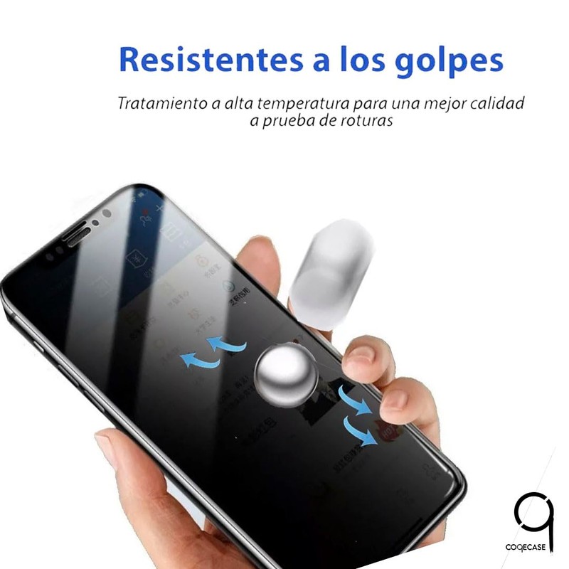 Mica Curva Ceramica Mate De Privacidad Para Realme 12 Pro