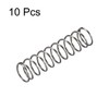 sourcing map Compression Spring 10 mm External End 0.8 mm
