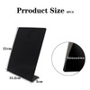 8 Pack Chalkboard Signs A5 - Small Mini Blackboard Black