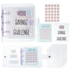 PATIKIL 1000 USD Savings Challenge Book with 25 Pages Budget