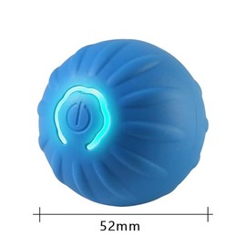 Pelota para Perro, Pelota de Juguete para Perros Inteligente, Juguete para Que Rebota Automáticamente, 2 Modos interactivos, Duro y Resistente a Las M
