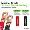GEARit, 8 Gauge Wire, 15 Lugs, 20 Heat Shrink Wrap,