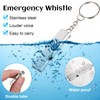Orientation Compass, Waterproof Map Case with Emergency Whistle, Navigation Compass