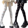 LIMSE Black and White 2-piece Set, Bandage, Tights, Lolita, Gothic