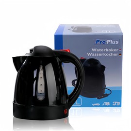 Hervidor Eléctrico para Coche de 1 Litro, Hervidor de té para Camión de Viaje de 12 V con Revestimiento de Acero Inoxidable, Botella Calentadora de Agua Caliente con Apagado