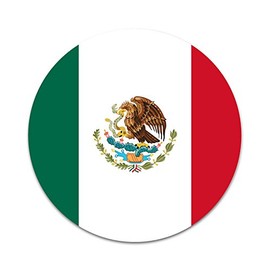 2X Sticker Set - Mexican Flag - for Phone Grip Stent Cell Phones Tablets (Stickers Only)