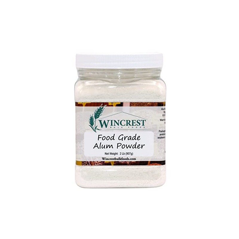 Alum Powder - Food Grade - 2 Lb Container