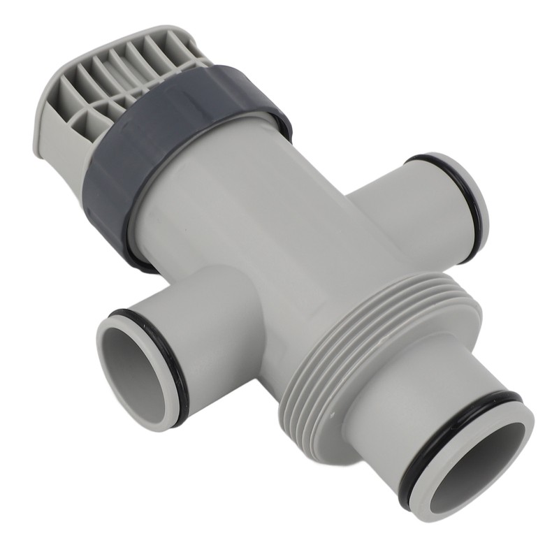 Dual Split Hose Plunger Valve for Intex 11872 Plastic Pool