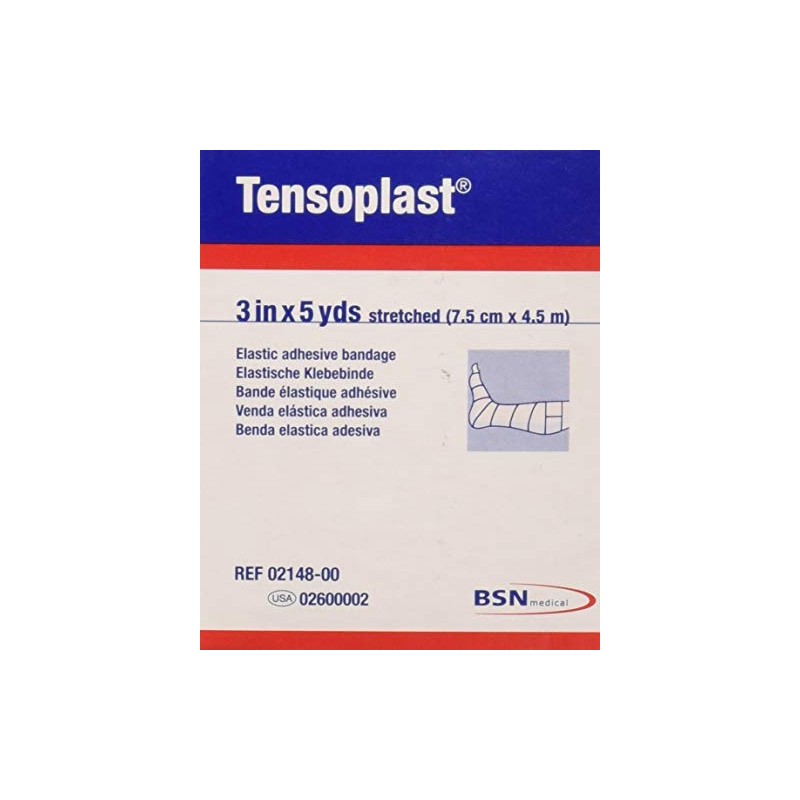 Tensoplast (Formerly Elastoplast) Elastic Bandage, tan to Reduce Edema, 3