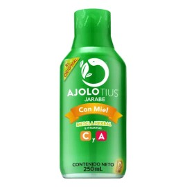 Ajolotius Jarabe Con Miel Extractos Herbales 250ml