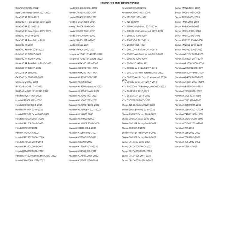 Race Tech Shock Seal Head Setting Tool 40-50mm for Honda