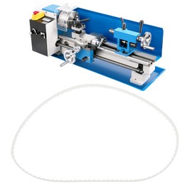 Briny River 2Pcs Mini Lathe Belt 1.5M X 94 Teeth Polyurethane Timing Belt for 8 X 14 Mini Lathe, 6mm Width