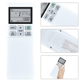 GOUYESHO RLA502A700B Replacement Air Conditioning Remote Control Suitable for Mitsubishi Air Conditioner RLA502A700S RLA502A700L