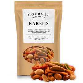 Karens Snack Mix - Karen-Proof Your Snack Game with Gourmet Trail Mix for Karens: Spice Up Mother's Day with Premium Snack Mix and Amusing Karen-Themed Gifts