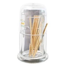 スケーター (skater) 楊枝入れ 容器 ベーシック 直径4.7×高さ8.7cm TW46-A