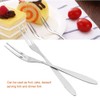Appetizer Dessert Fork, 20Pcs/Set Stainless Steel Fruit Fork with Comfortable