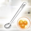 1Pc Silver Egg Beater Stainless Steel Mini Spring Coil Whisk