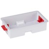 Dry Lining Pattress Back Box Double 2 Gang 35mm White