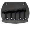 Musiclily Pro 16mm Steel 5-String Bass Bridge for Musicman Style