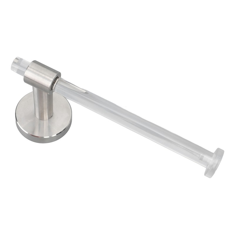 Bathroom Towel Rack Holder Hanger Transparent Light Luxury Acrylic Wall