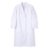 NAGAILEBEN Women's Single Medical Exam Dress EP-130 (M) White