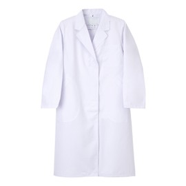 NAGAILEBEN Women's Single Medical Exam Dress EP-130 (M) White