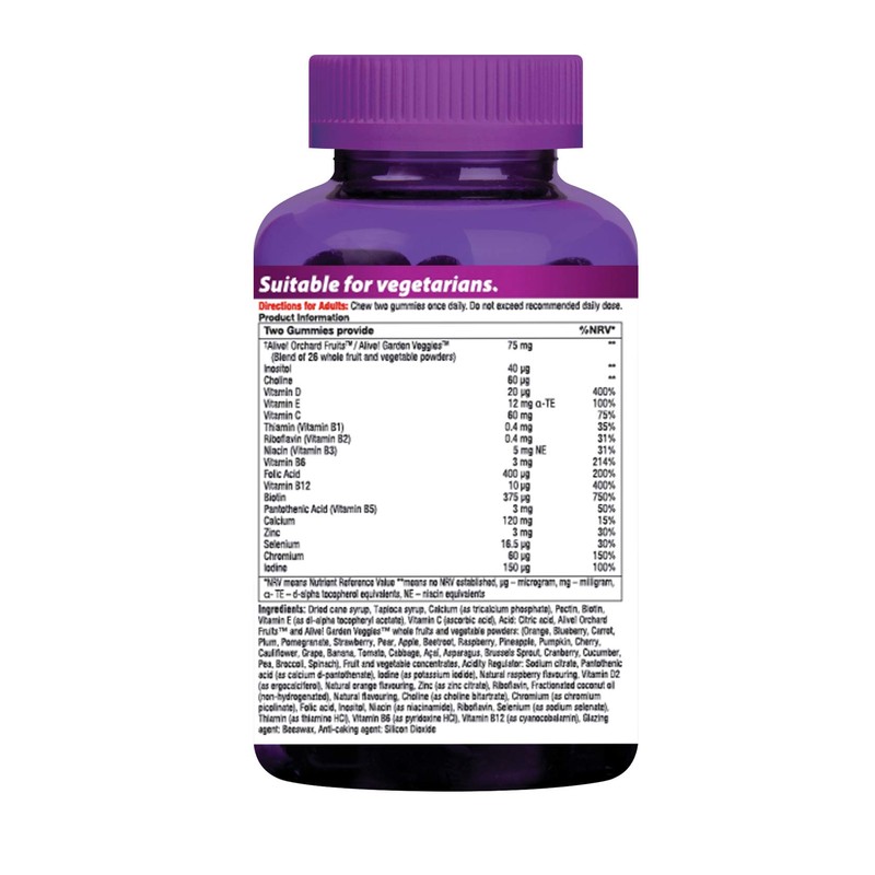 Alive! Women's Energy Multivitamins - 60 chewable Gummies