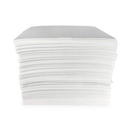 Quick Dam PUCH100 Absorbent Pad, White, 100 Pack