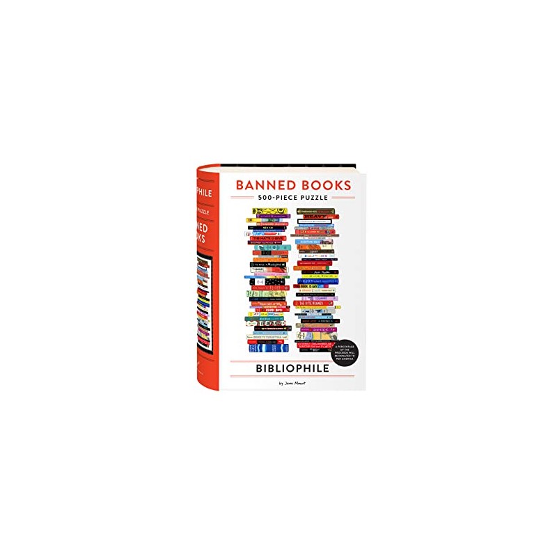 Bibliophile Banned Books 500-Piece Puzzle